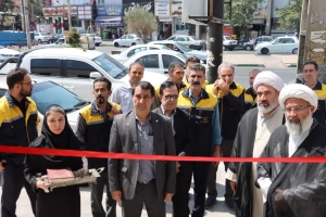 تصویر آیین بازگشایی و بهره‌برداری مجدد از اداره پست ماهدشت