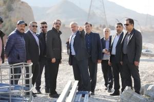 تصویر ابر پروژه پل B1 ظرف چند ماه آتی به بهره برداری می‌رسد