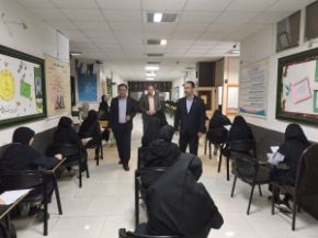 تصویر امتحانات نهایی البرز در ۲۶۰ مرکز آزمون با آرامش در حال انجام است