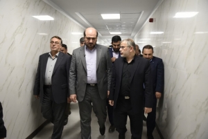 تصویر بیمارستان فردیس پس از سفر رئیس جمهوری با سرعت تکمیل شد