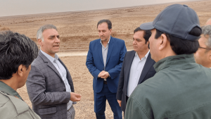 تصویر حذف کانال زهکشی صالحیه کلید مهار کانون‌های گرد و غبار البرز و قزوین