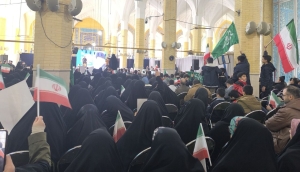 تصویر طنین لبیک یا حیدر در کرج ؛مقاومت در برابر زیاده خواهی دشمن ادامه دارد