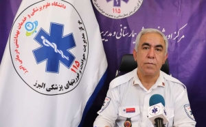 تصویر هشدار رئیس اورژانس البرز درباره علائم ناشی از آلودگی هوا