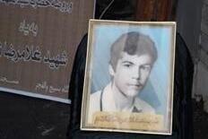 مراسم محله مهربانی مقابل منزل شهید « غلامرضا نادم » برگزار شد