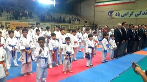 تصویر مسابقات کاراته البرز از سر گرفته شد