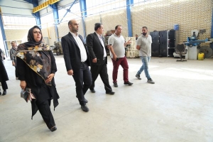 تصویر بازدید اعضای کمیسیون گردشگری و اقتصاد هنر اتاق بازرگانی البرز از ۵ واحد تولیدی در شهرک صنعتی کوثر