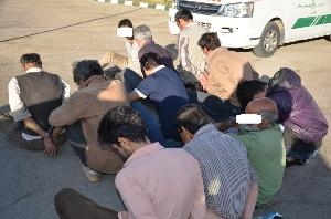 دستگیری 12 سارق در طرح پاکسازی نقاط آلوده "نظرآباد"
