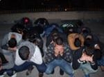 جمع آوري 35 معتاد متجاهر در چهارباغ