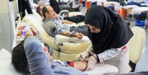 تصویر ایجاد پایگاه انتقال خون در شهرستان‌های البرز