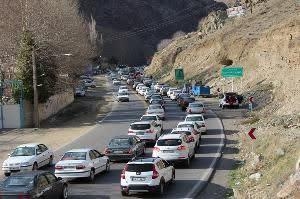 اعمال محدودیت در جاده "کرج – چالوس" و آزادراه "تهران – شمال"