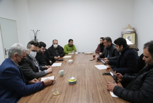 تصویر نشست هماهنگی با مدیران سینماهای نمایش دهنده فیلم های جشنواره فجر در البرز برگزار گردید