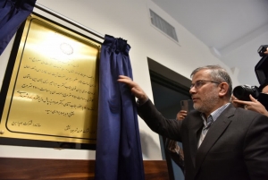 تصویر مراسم افتتاح ساختمان کلانتری مسکن مهر شهر جدید هشتگرد