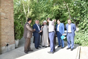 تصویر بازدید  رئیس اوقاف و امور خیریه کشور از پروژه‌های اوقاف و امور خیریه استان البرز