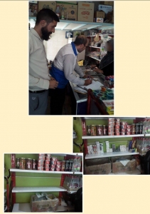 تصویر صدور اخطار  و آموزش به فروشندگان غیرمجاز مواد دخانی در شهر گلسار