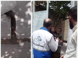 تصویر صدور اخطار به تعدادی از منازل مسکونی شهر #گلسار به دلیل رهاسازی فاضلاب خانگی