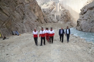 تصویر بازدید سرپرست اداره کل مدیریت بحران استان البرز، از جاده کرج _چالوس