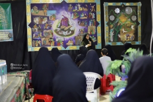 تصویر تصاویر گردهمایی دختران و بانوان زینبی در مصلی کرج