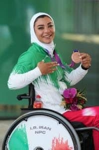 کسب اولین مدال کاروان ایران در پارا آسیایی هانگژو توسط سارا عبدالملکی دختر قهرمان محمدشهری