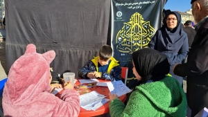 تصویر موکب کتابخوانی فاطمی در هشتگرد