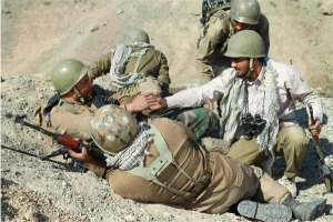 تصویر تولید مجموعه مستند تلویزیونی " چشمان نجیب " توسط هنرمند البرزی