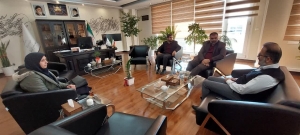 تصویر دیدار مدیرکل کتابخانه های عمومی با رئیس سازمان مدیریت و برنامه ریزی استان