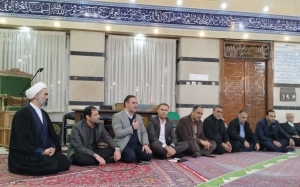 تصویر دیدار دو عضو شورای شهر کرج با شهروندان محله بهار