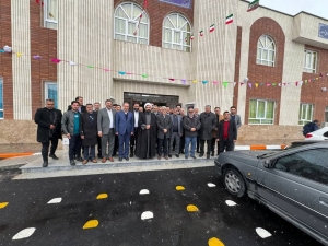 تصویر مدرسه خیرساز وحید نعمتی در شهرک ابریشم چهارباغ  افتتاح شد