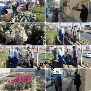 تصویر بازدید میدانی  از اقدامات اجرایی ستاد استقبال از بهار مشکین دشت