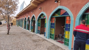 تصویر برپایی نمایشگاه صنایع دستی و سوغات و محصولات محلی طالقان