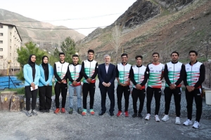 تصویر نگاه جمهوری اسلامی ایران همواره بر حمایت و پشتیبانی از ورزشکاران بوده است