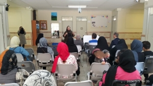 تصویر جلسه آموزشی با موضوع مهارت فرزند پروری در مدرسه استثنایی فاطمه زهرا (س) برگزار شد