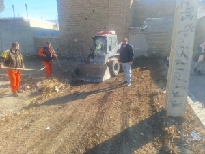 تصویر خدمات رسانی به شهروندان شهرک ینگی امام ادامه دارد