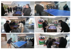 تصویر برگزاری مسابقات ورزشی  در اداره کل فرهنگ و ارشاد اسلامی البرز