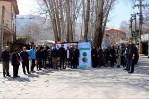 تصویر اجرای طرح «نوزیستی مقاصد گردشگری»  در روستای برغان و رامجین استان البرز