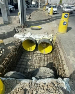 تصویر آغاز پروژه جمع‌آوری آب‌های سطحی جاده ملارد