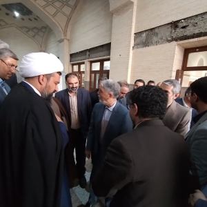 تصویر حضور وزیر فرهنگ و ارشاد اسلامی در سرای فرهنگی استان البرز در نمایشگاه بین‌المللی کتاب تهران