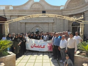 تصویر ۵۰۰ نفر از کارکنان شهرداری به اردوی کاشان اعزام شدند