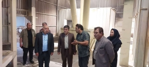 تصویر بازدید معاونت بهبود تولیدات دامی از کارخانجات خوراک دام شهرستان نظر آباد