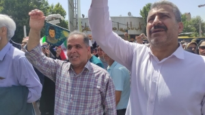 تصویر یگان حفاظت منابع طبیعی پای کار کشور و ولایت تا آخرین نفس