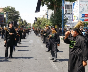 تصویر شور حماسی عاشورای حسینی در ایران کوچک