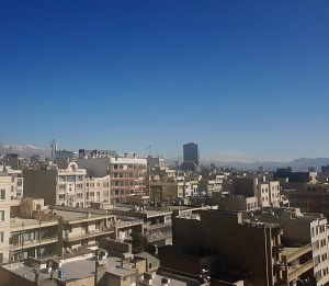 تصویر کیفیت هوا درشهرستان های استان البرز سالم شد