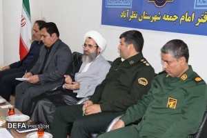 تصویر تشکیل جلسه شورای فرهنگ عمومی شهرستان نظرآباد