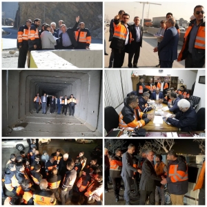 تصویر تسریع  بر پروژه تعریض لاین شمالی آزادراه کرج–قزوین