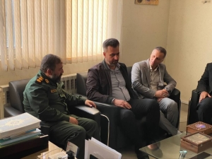 تصویر آمادگی سپاه برای همکاری بیشتر با شهرداری و شورای شهر هشتگرد