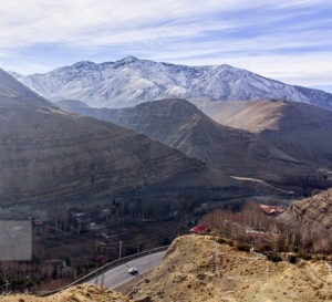 تصویر پیش‌بینی رگبار برف و باران در البرز