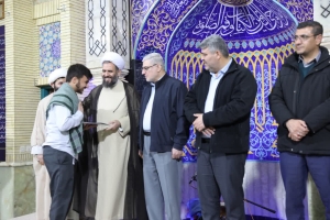 تصویر مراسم جشن ولادت حضرت فاطمه زهرا‌(س) و محفل نورانی انس با قرآن در مسجد جامع مهستان