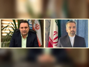 تصویر دیدار رئیس دانشگاه علوم‌پزشکی البرز با سفیر جمهوری اسلامی ایران در سریلانکا