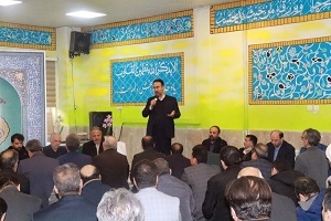 ادای احترام فرهنگیان البرز به دانش آموز شهید