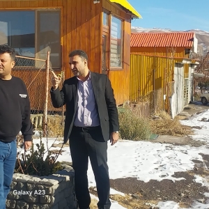 تصویر بازدید شهردار طالقان از پروژه‌های عمرانی سطح شهر