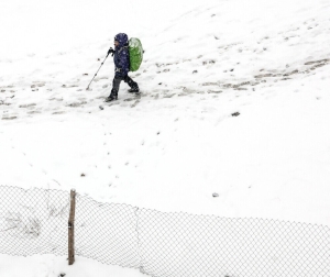 تصویر پرهیز از کوهنوردی در ارتفاعات برفی و سرمای البرز